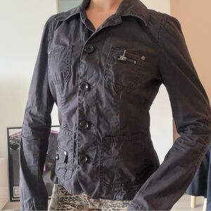 Esprit Black Button-Up Blazer